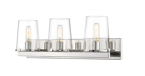 Z-Lite Callista 3 Light Vanity in Matte Black Finish Model: 3032-3V-MB