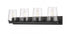 Z-Lite Callista 4 Light Vanity in Matte Black Finish Model: 3032-4V-MB