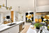 Z-Lite Calumet 5 Light Linear Chandelier in Matte Black + Olde Brass Finish Model: 814-5L-MB-OBR