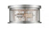 Z-Lite Camellia 2 Light Flush Mount in Brushed Nickel Finish Model: 334F2BN
