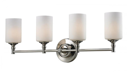 Z-Lite Cannondale 4 Light Vanity in Brushed Nickel Finish Model: 2102-4V
