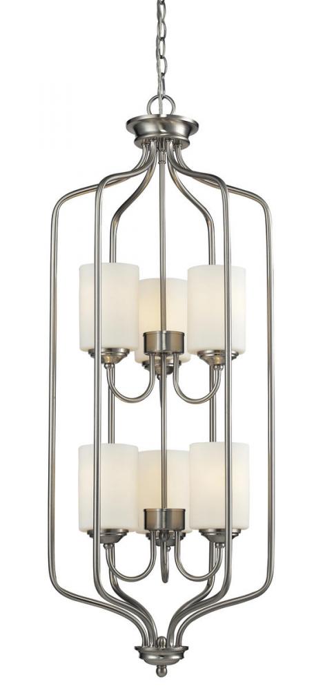 Z-Lite Cardinal 6 Light Chandelier in Olde Bronze Finish Model: 414-40