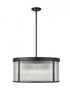 Z-Lite Carnaby 6 Light Chandelier in Matte Black Finish Model: 7504P24-MB
