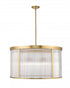 Z-Lite Carnaby 9 Light Chandelier in Matte Black Finish Model: 7504P32-MB