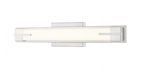 Z-Lite Chase 1 Light Vanity in Brushed Nickel Finish Model: 4100-23W-BN-LED