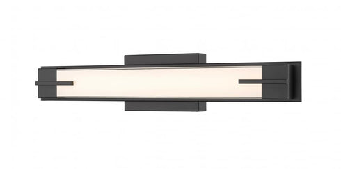 Z-Lite Chase 1 Light Vanity in Brushed Nickel Finish Model: 4100-23W-BN-LED