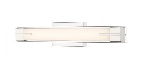Z-Lite Chase 1 Light Vanity in Brushed Nickel Finish Model: 4100-23W-BN-LED