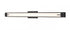 Z-Lite Chase 1 Light Vanity in Brushed Nickel Finish Model: 4100-43W-BN-LED