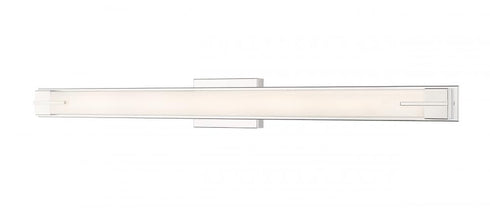 Z-Lite Chase 1 Light Vanity in Brushed Nickel Finish Model: 4100-43W-BN-LED