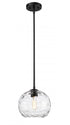 Z-Lite Chloe 1 Light Pendant in Brushed Nickel Finish Model: 490P10-BN