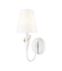 Z-Lite Claudelle 1 Light Wall Sconce in Matte Black Finish Model: 4014-1S-MB