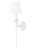 Z-Lite Claudelle 1 Light Wall Sconce in Matte Black Finish Model: 4014-1SA-MB