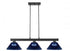Z-Lite Cobalt 3 Light Billiard in Brushed Nickel Finish Model: 152BN-ARDB