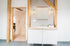 Z-Lite Contour 1 Light Wall Sconce in White Finish Model: 801-1S-WH