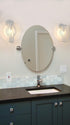 Z-Lite Contour 1 Light Wall Sconce in White Finish Model: 801-1S-WH