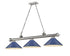 Z-Lite Cordon 3 Light Billiard in Brushed Nickel Finish Model: 2306-3BN-MEB