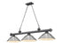 Z-Lite Cordon 3 Light Billiard in Brushed Nickel Finish Model: 2306-3BN-SBN