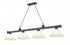 Z-Lite Cordon 4 Light Billiard in Brushed Nickel Finish Model: 2306-4BN-AMO14