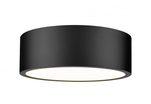 Z-Lite Coronado 1 Light Flush Mount in Brushed Nickel Finish Model: 1017F12-BN-LED
