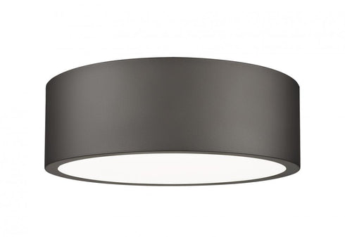 Z-Lite Coronado 1 Light Flush Mount in Brushed Nickel Finish Model: 1017F12-BN-LED