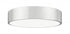 Z-Lite Coronado 1 Light Flush Mount in Brushed Nickel Finish Model: 1017F20-BN-LED