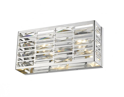 Z-Lite Cronise 2 Light Vanity in Chrome Finish Model: 470-2V-CH