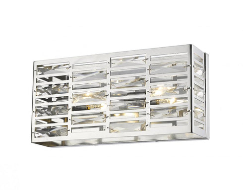 Z-Lite Cronise 2 Light Vanity in Chrome Finish Model: 470-2V-CH