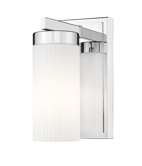 Z-Lite Danica 1 Light Wall Sconce in Brushed Nickel Finish Model: 3044-1S-BN
