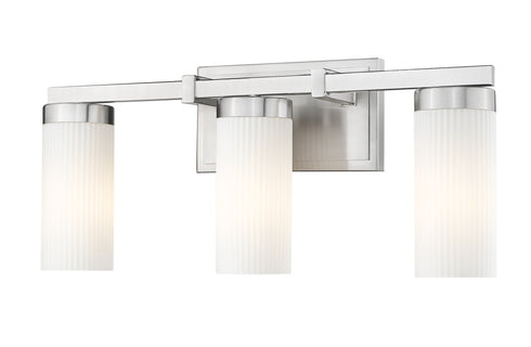 Z-Lite Danica 3 Light Vanity in Brushed Nickel Finish Model: 3044-3V-BN