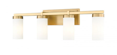 Z-Lite Danica 4 Light Vanity in Brushed Nickel Finish Model: 3044-4V-BN