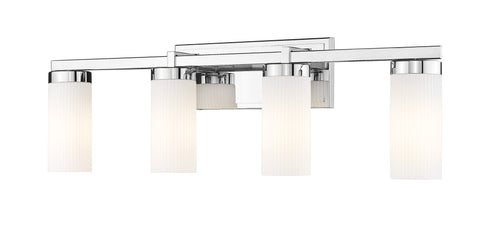 Z-Lite Danica 4 Light Vanity in Brushed Nickel Finish Model: 3044-4V-BN