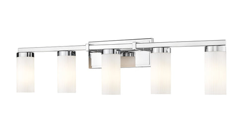 Z-Lite Danica 5 Light Vanity in Brushed Nickel Finish Model: 3044-5V-BN