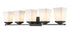 Z-Lite Darcy 5 Light Vanity in Brushed Nickel Finish Model: 1939-5V-BN
