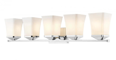 Z-Lite Darcy 5 Light Vanity in Brushed Nickel Finish Model: 1939-5V-BN