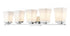 Z-Lite Darcy 5 Light Vanity in Brushed Nickel Finish Model: 1939-5V-BN