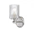 Z-Lite Dover Street 1 Light Wall Sconce in Brushed Nickel Finish Model: 1934-1S-BN