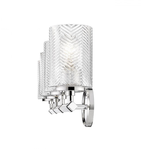 Z-Lite Dover Street 4 Light Vanity in Polished Nickel Finish Model: 1934-4V-PN