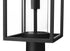 Z-Lite Dunbroch 1 Light Outdoor Post Mount Fixture in Black Finish Model: 584PHBR-BK