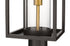 Z-Lite Dunbroch 1 Light Outdoor Post Mount Fixture in Deep Bronze + Outdoor Brass Finish Model: 584PHBR-DBZ-OBS