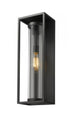 Z-Lite Dunbroch 1 Light Outdoor Wall Light in Black Finish Model: 584B-BK