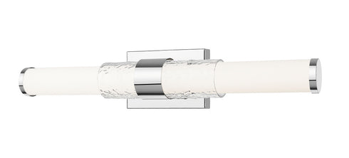Z-Lite Egon 1 Light Vanity in Brushed Nickel Finish Model: 1015-25W-BN-LED