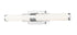 Z-Lite Egon 1 Light Vanity in Brushed Nickel Finish Model: 1015-25W-BN-LED