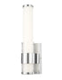 Z-Lite Egon 1 Light Wall Sconce in Brushed Nickel Finish Model: 1015-1S-BN-LED