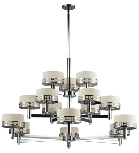 Z-Lite Elea 15 Light Chandelier in Chrome Finish Model: 328-15-CH