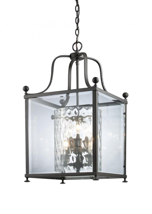 Z-Lite Fairview 6 Light Pendant in Chrome Finish Model: 176-6
