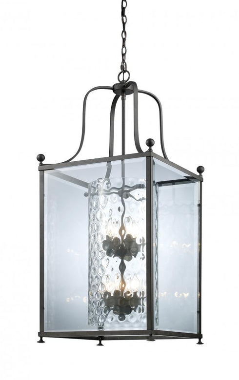 Z-Lite Fairview 8 Light Pendant in Chrome Finish Model: 176-8