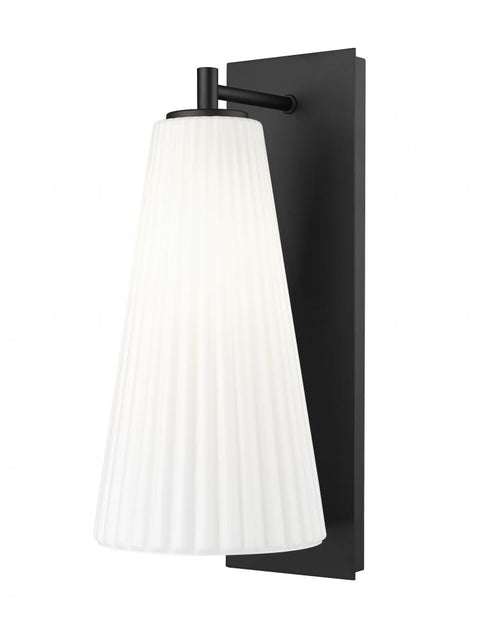 Z-Lite Farrell 1 Light Wall Sconce in Brushed Nickel Finish Model: 3043-1SL-BN
