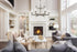 Z-Lite Flair 9 Light Chandelier in Antique Nickel Finish Model: 1932-9AN