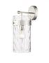 Z-Lite Fontaine 1 Light Wall Sconce in Brushed Nickel Finish Model: 3035-1SL-BN