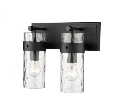 Z-Lite Fontaine 2 Light Vanity in Brushed Nickel Finish Model: 3035-2V-BN